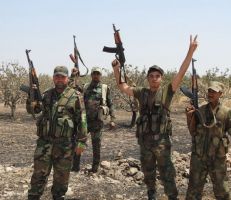 الجيش السوري يسيطر على حاجز الفقير  في خان شيخون