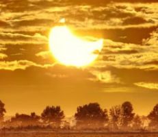 كسوف جزئي للشمس الثلاثاء القادم وأكبر نسبة لحجب قرص الشمس محلياً في ريف الحسكة​​​​​​​