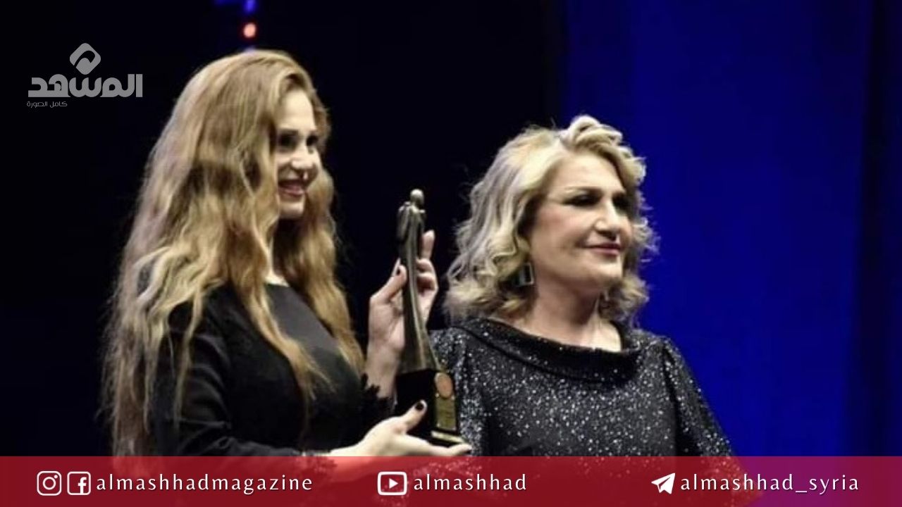 الفنانة صفاء رقماني تفوز بجائزة مهرجان بغداد الدولي للمسرح