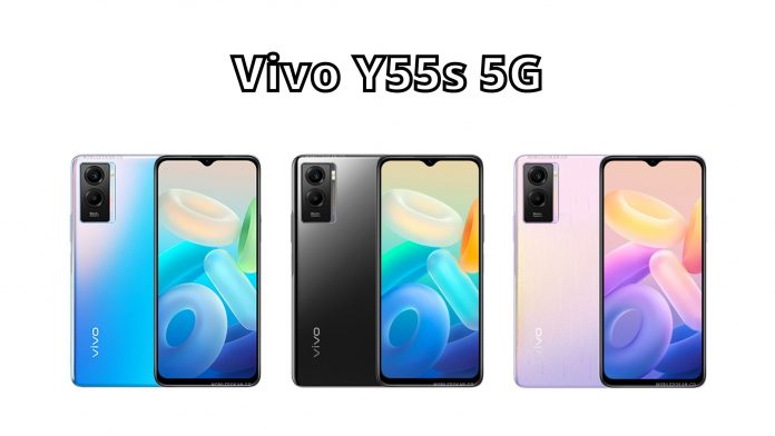 الهاتف الذكي فيفو VIVO Y55s 5G مواصفات مميزة مع بطارية تدوم لأكثر من شهر في وضع الاستعداد  (صور)