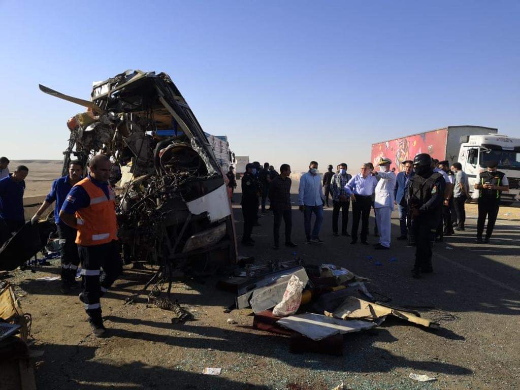 22 قتيلاً و33 مصاباً في حادث سير بجنوب مصر