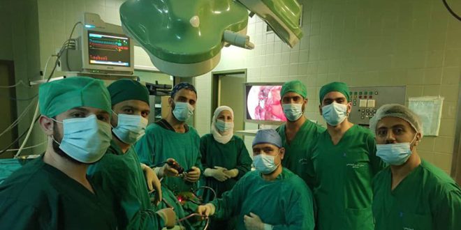 الأولى في سورية .. مشفى الأسد الجامعي يسجل عملية جراحية ناجحة لتحرير العصب الوجهي